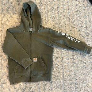 Carhartt Green Hooded Jacket